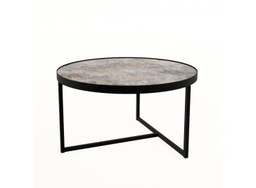 Журнальный столик ROUND 800 Basalt