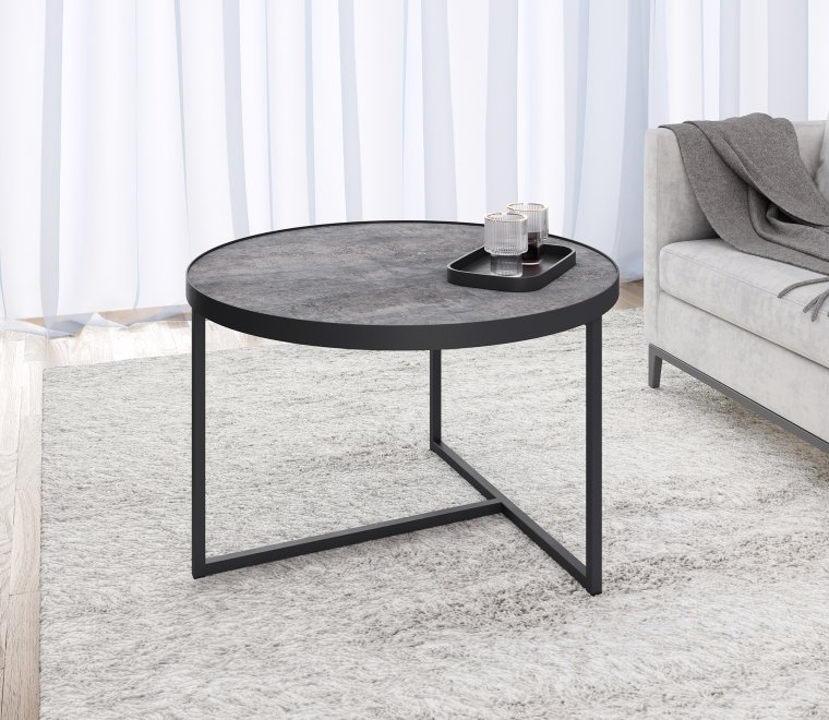 Журнальный стол ROUND 800 Брауни