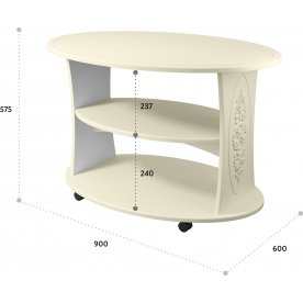 Журнальный столик Ассоль плюс АС-17