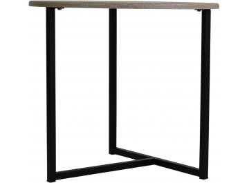 Кофейный столик BeautyStyle 27 текстиль темный / черный