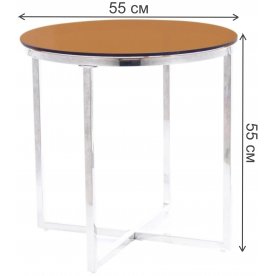Журнальный столик Crystal B d55