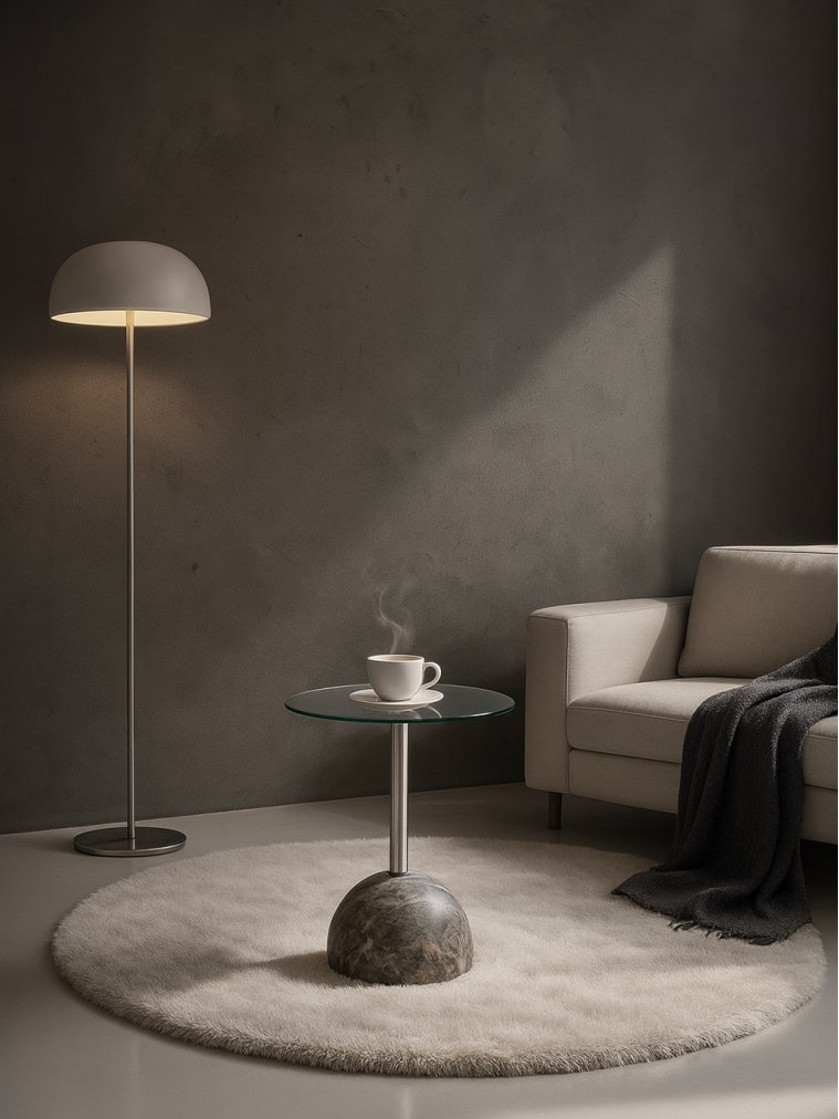 Журнальный столик Ariana прозрачное стекло