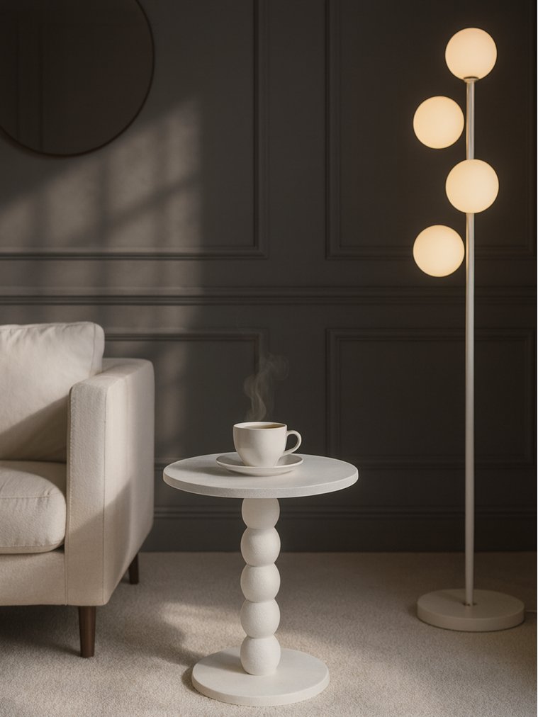 Журнальный столик Cirilla белый