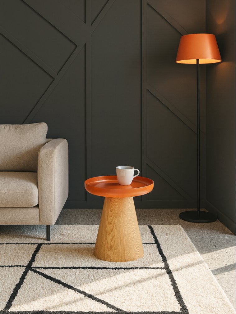 Журнальный столик Gina оранжевый