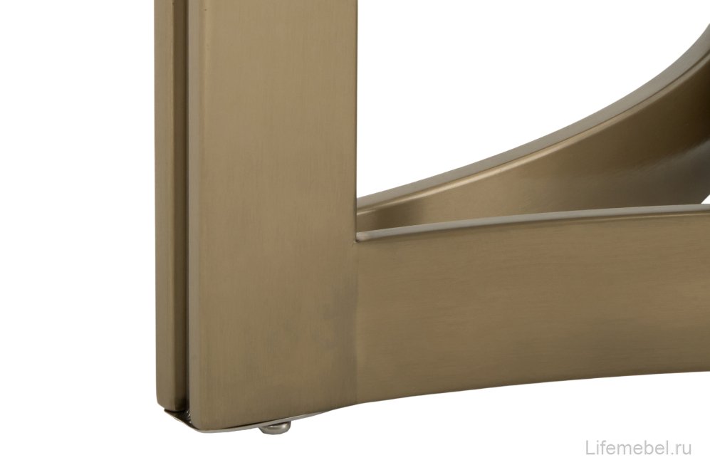 Журнальный столик Селин 60x60 серый / золотой