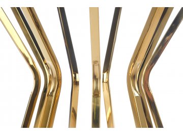 Журнальный столик Лей 45/50 зеркало / золотой