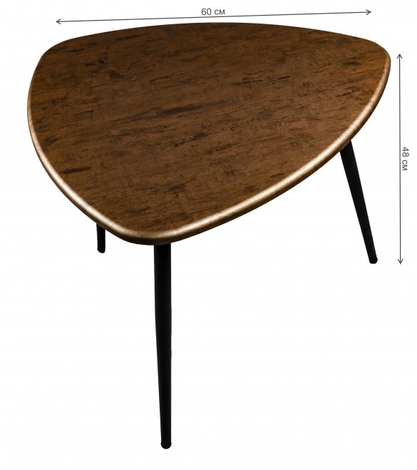 Журнальный столик М 005.1А55 бронзовая руда