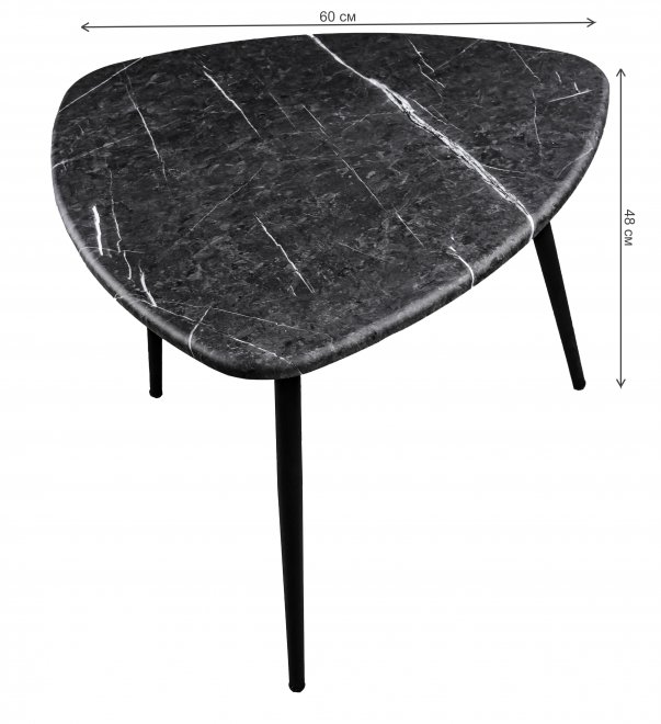 Журнальный столик М 005.1А59 торос чёрный
