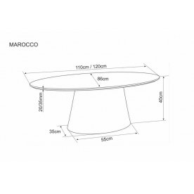 Журнальный столик Marocco
