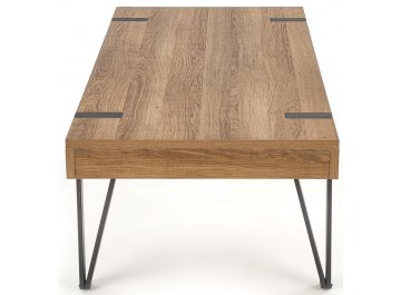 Журнальный столик Tuluza орех медовый / черный