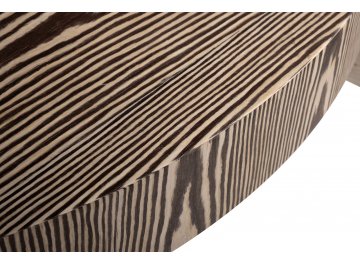 Журнальный столик Зебрано 140 бежево-коричневый