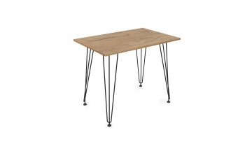 Деревянный стол DELTA teakwood/черный