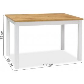 Деревянный стол Adam 100