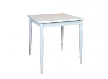 Обеденный стол Альянс 72х72x75 белая эмаль