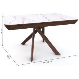 Деревянный стол Bezzo 1400