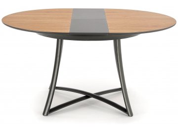 Обеденный стол Moretti дуб натуральный / черный