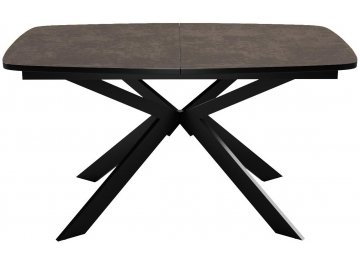 Обеденный стол DikLine B140 хромикс бронза / черный
