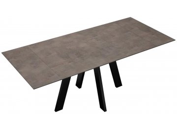 Раздвижной стол DikLine DM140 хромикс бронза / черный