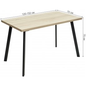 Деревянный стол Фин 120