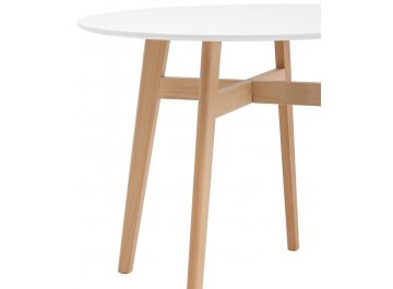 Деревянный стол Гарфильд Круглый