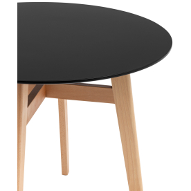 Деревянный стол Гарфильд Круглый