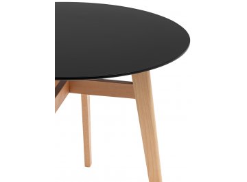 Деревянный стол Гарфильд Круглый