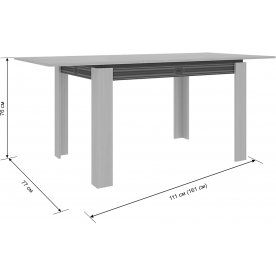 Деревянный стол Гермес 1