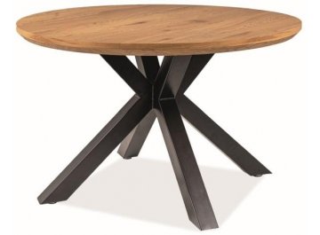 Обеденный стол Ritmo дуб / черный мат