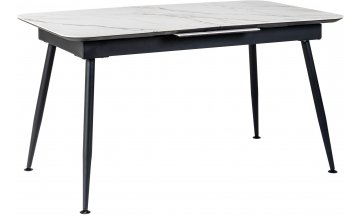 Стол деревянный обеденный Месси 140x180 темный мрамор