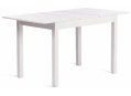 Деревянный стол Moss раздвижной white белый