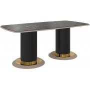 серый / золото