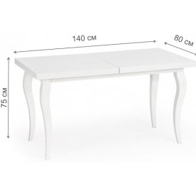 Деревянный стол Mozart 140