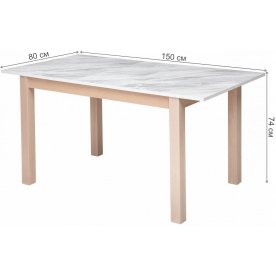 Деревянный стол TME-6931 MBH