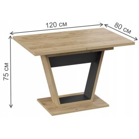 Деревянный стол Викки