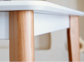 Деревянный стол SkyLand LYKKE TS-100 1000х600х750