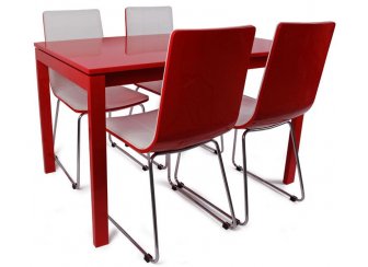 Стол раскладной LMT-102 красный лак