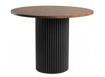 Стол Барел орех кантри / черный