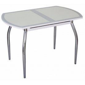 Стол Чинзано ПО ст-23 белый / F-0 / ножки 01