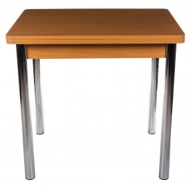 Стол Дрезден 2 М бук / ножка 02 хром