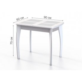 Деревянный стол Домино-1