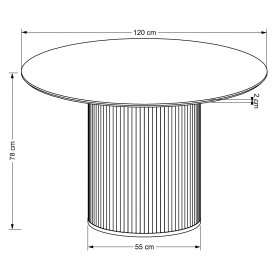 Деревянный стол Lopez 120/78