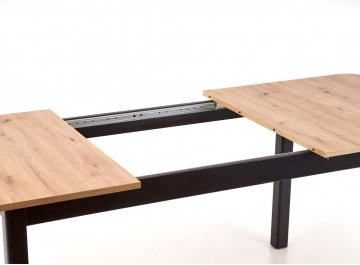 Стол раздвижной Florian 160-228/90/78 дуб артизан / черный