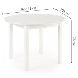 Деревянный стол Ringo 102-142/102/76