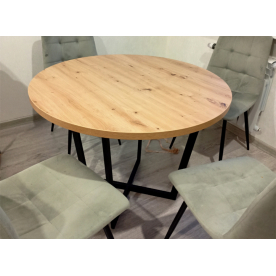 Деревянный стол Мальборк Раунд