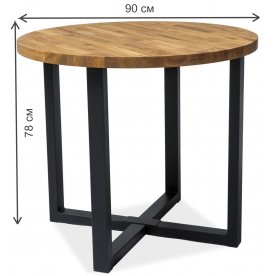 Деревянный стол Rolf 90 90/78