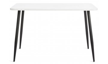 Деревянный стол Pluto/Плуто белый / черный