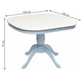 Деревянный стол Louvre D106