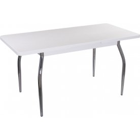 Стол Реал ПР КМ белый / камень 04 / ножка 01