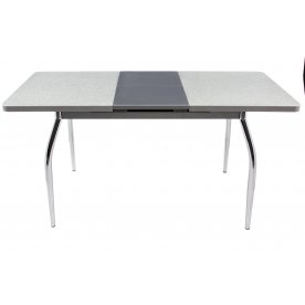 Стол Реал ПР КМ серый / камень 07 / ножка 01
