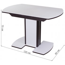 Стол на тумбе Румба ПО-1 05-1